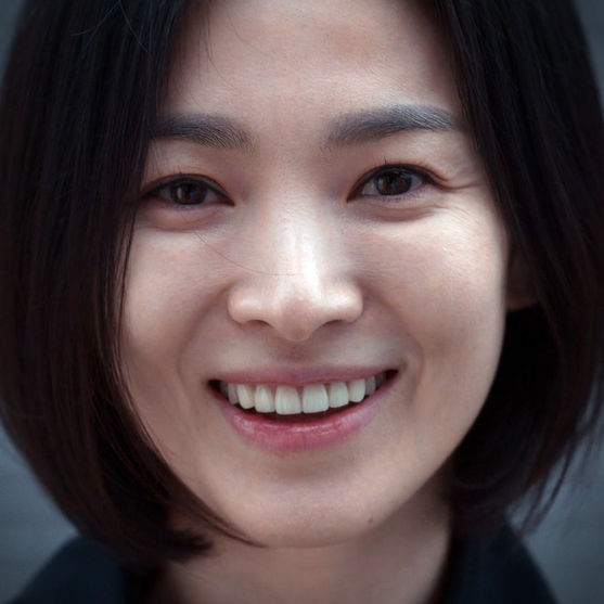 송혜교 무보정 노화 보정 전 실물