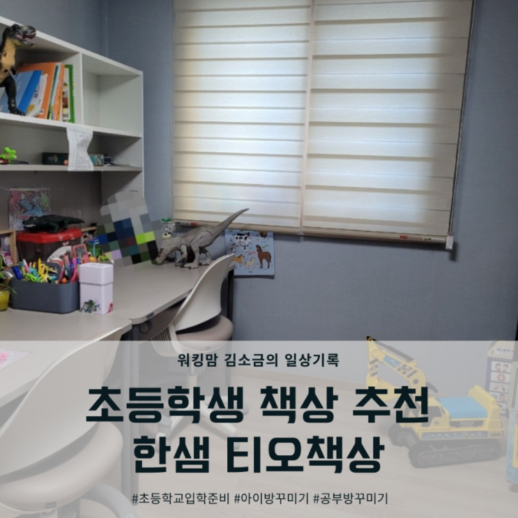  초등학생 책상] 한샘 티오 책상 120cm &시디즈 링고의자 구입 후기 ::초등학교 입학 준비(feat. 내돈내산)