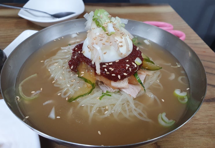  부산 황해면옥 국제시장 본점 밀면이 기가막히네!