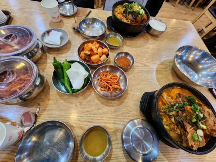  [구리 맛집] 강창구찹쌀진순대 본점 뼈해장국