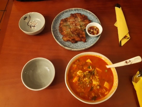[음식점] 하이델베르크 한식당 ON | 다양한 한국 음식 | 매콤한 순두부