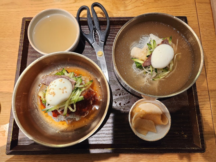  다산 현대프리미엄아울렛 맛집 추운 겨울엔 시원한 냉면