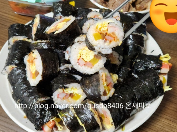 김밥맛있게 싸는 법 고추참치캔으로 간단하게~ 김밥맛있게 싸는 법 고추참치캔으로 간단하게~