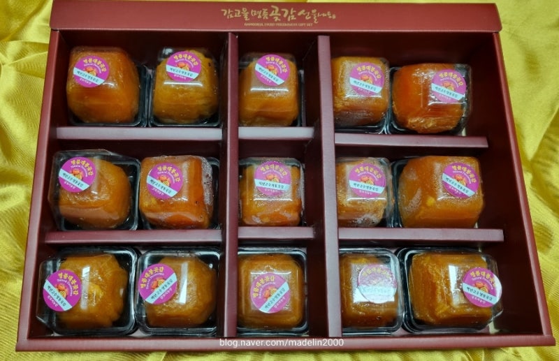 반건조 곶감 영동 곶감 명절선물세트로 좋은 맛남마켓 대봉반건시