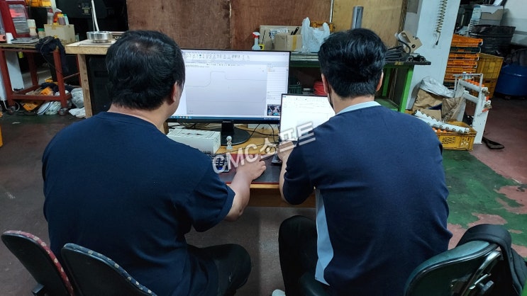  광주 D업체 2축 가공캠, 3d모델링 교육
