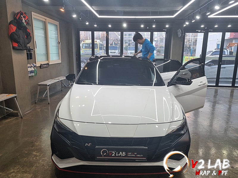 부산시 강서구 / 랩핑 / 현대 / 아반떼 N