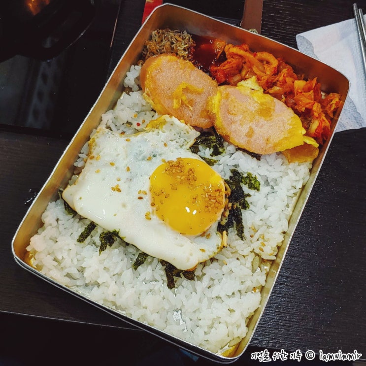 가산동 맛집, 인상적인 라면도시락 부자아지매