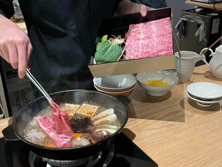 [소소리뷰] 광안리 스키야키 오마카세 '스키야키 월'