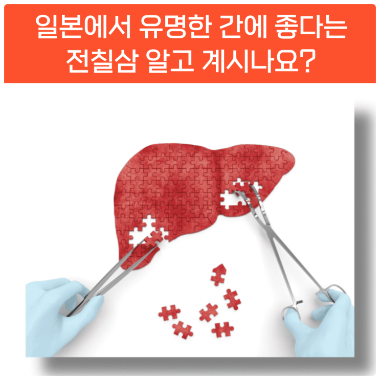  일본간장약 으로 유명하다는 전칠삼 알고 계시나요?