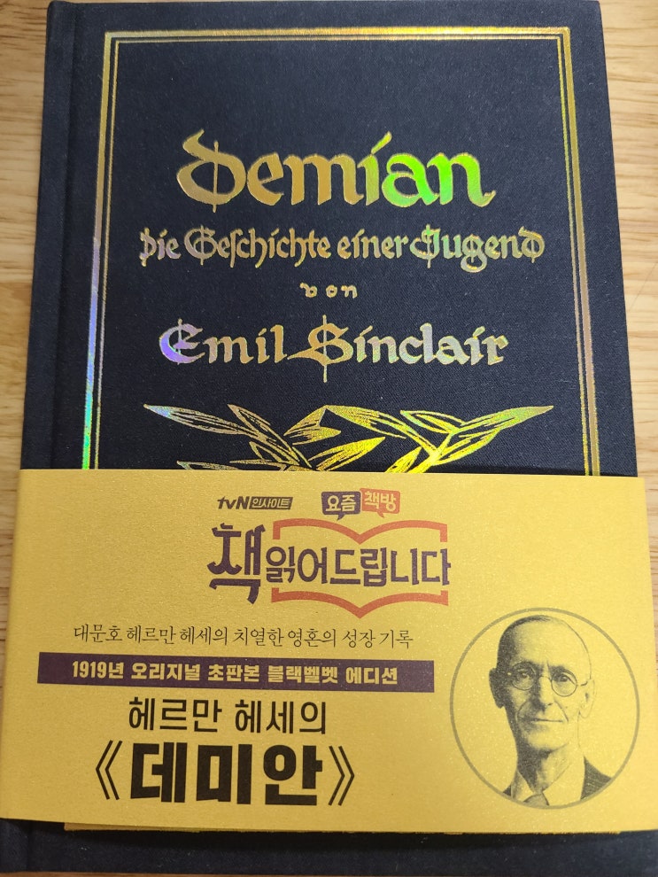  [책리뷰65] 문학 초판본 데미안 (리커버 한정판) 헤르만 헤세 _더 스토리