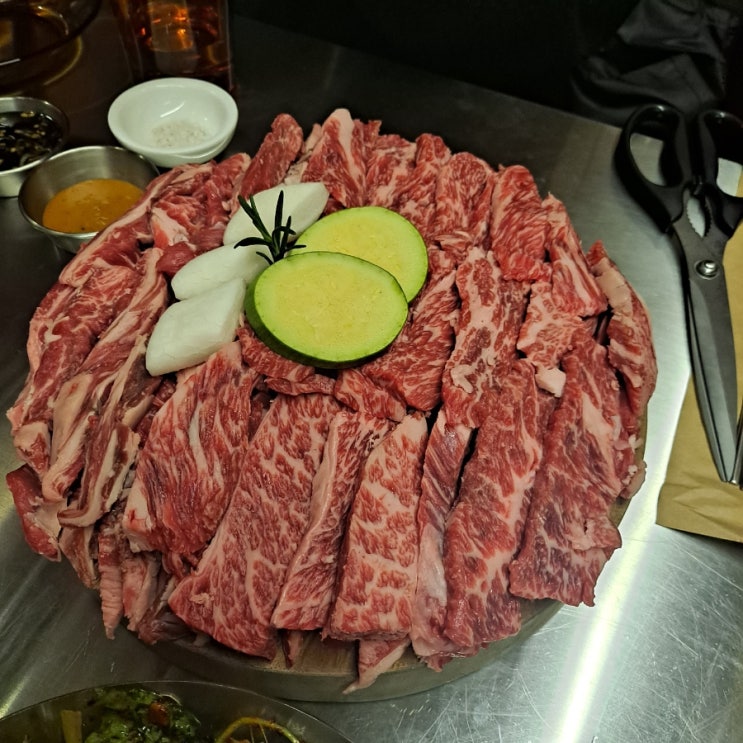  [논현/신사]탁식,안창살 소갈비 육회 사이드 솔직후기