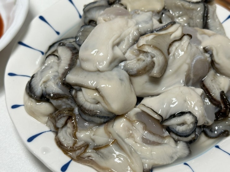  대한민국농수산 햇 생굴 주문후기 시원한 굴라면까지 맛있게 먹기