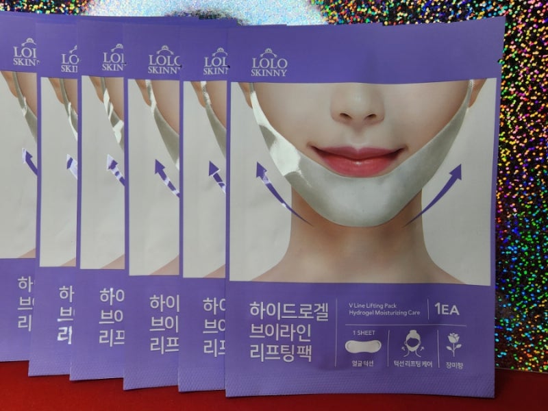 마스크팩 추천 로로 스키니 브이라인 마스크팩