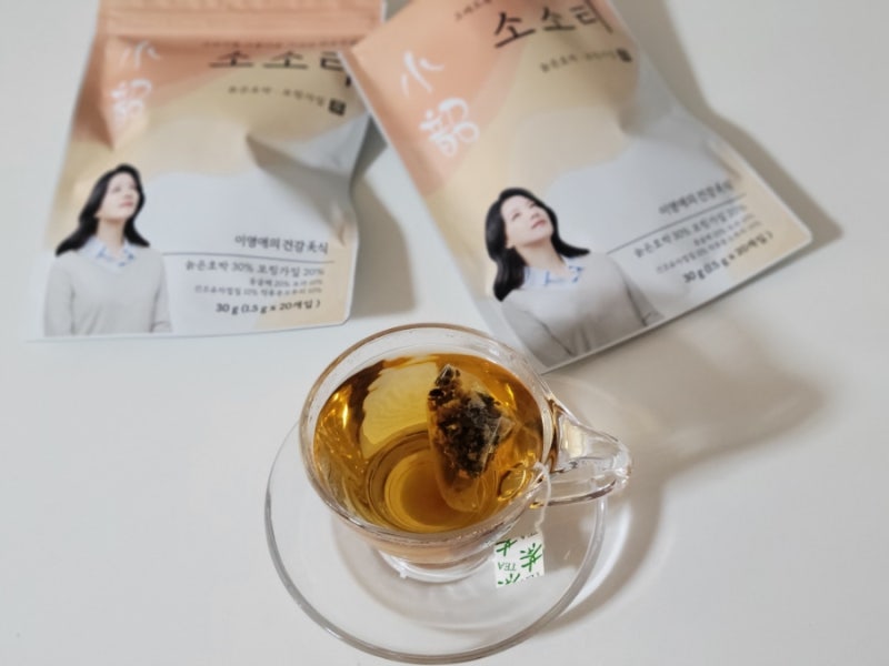 호박차 이영애 건강미식 소소티로 붓기 싹~