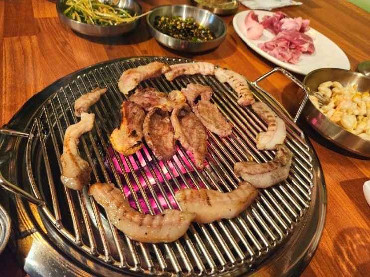  용인 중동 고깃집 돈돈돈 뒷고기 특수부위 전문 동백 맛집