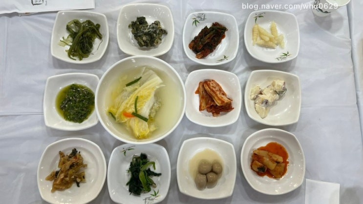 무주 구천동계곡 구천동맛집 돌솥비빔밥 12첩반상