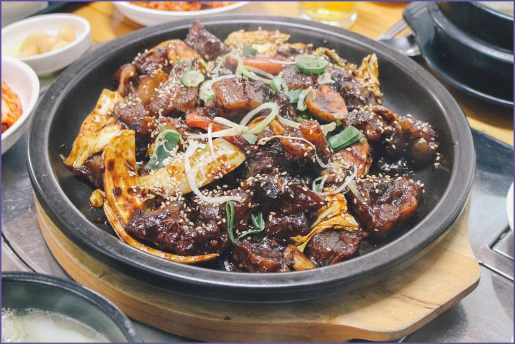  금산맛집추부맛집 매운갈비찜 맛있는 가마솥한우진곰탕