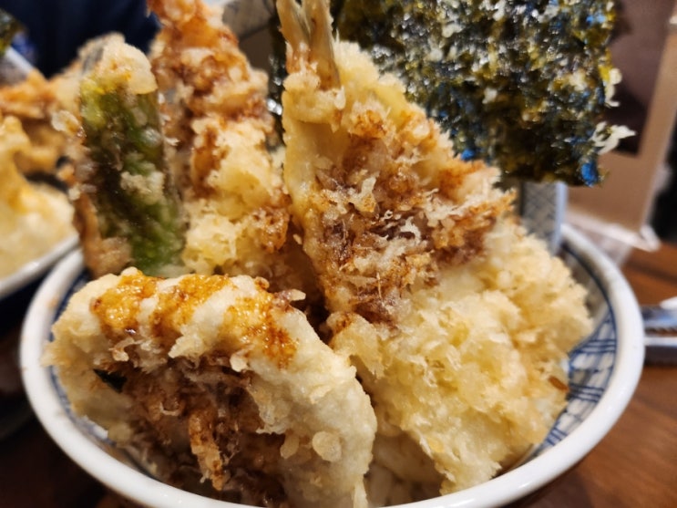  광명역 온센텐동 줄안서는 텐동 맛집 내돈내산