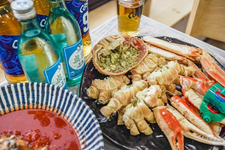  강구맛집 :: 3대째 내려오는 대게감별사 박달대게 전문점 살이 통통 대게회 '남은대게'