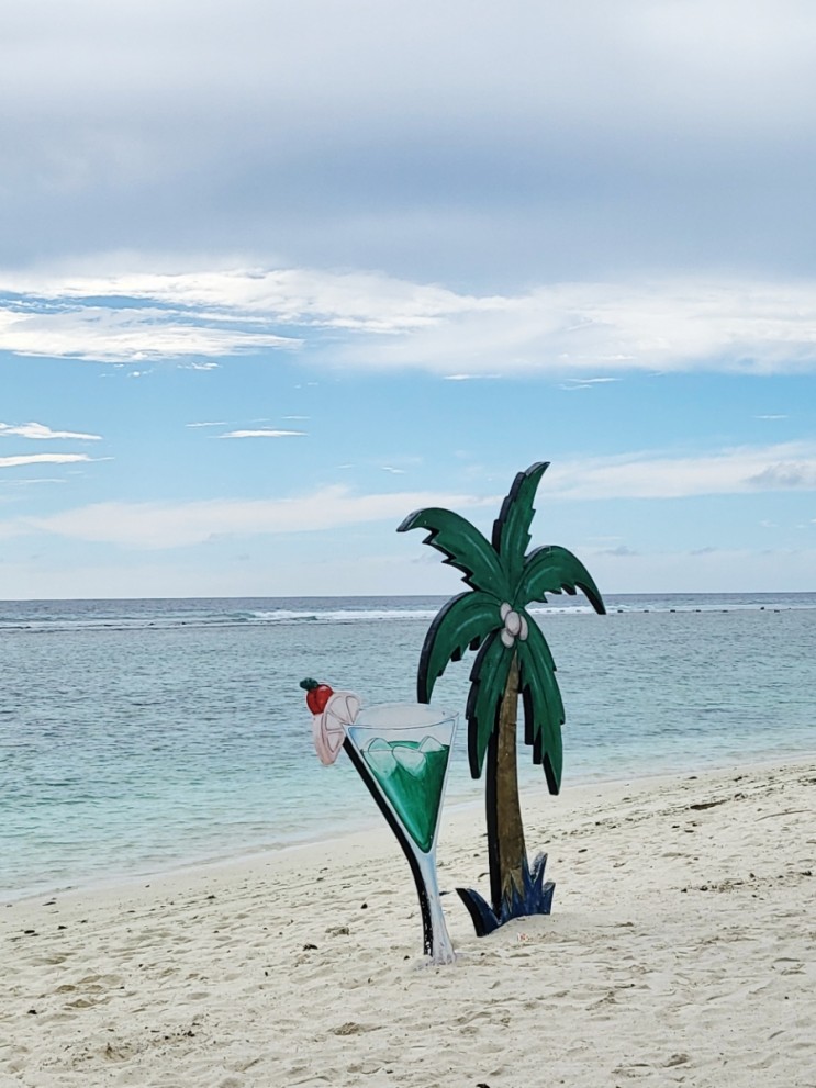 몰디브 말레공항 스타쉘호텔 조식 및 해변산책로 !!