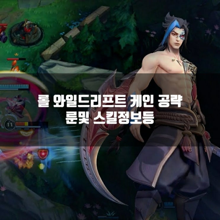 롤와일드리프트 케인룬, 스킬정보및 스킬트리등 공략 롤와일드리프트 케인룬, 스킬정보및 스킬트리등 공략