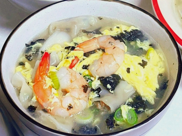  떡만두국 끓이는법 자취생 버전