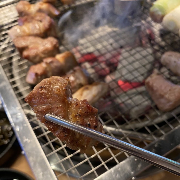 줄서서 먹는 잠실고기집 숙성 삼겹살맛집 미강식당