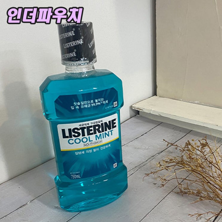  구강청결제 추천! 리스테린 쿨 민트 리뷰