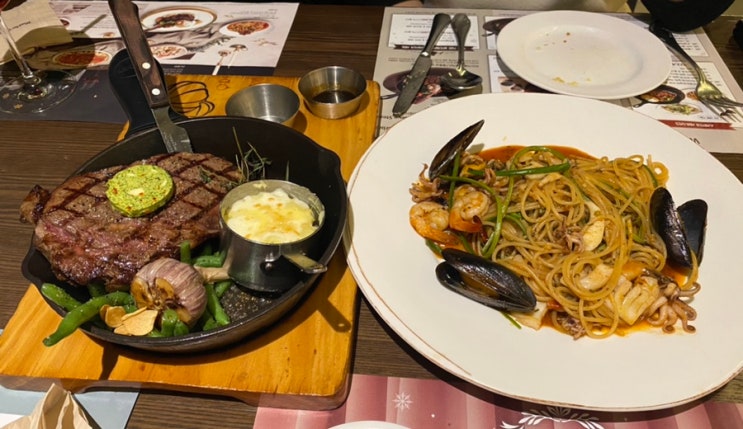 생일에 인천 송도맛집 매드포갈릭에서 멤버십 할인받아먹고 온 내돈내산 후기(파스타 50% 할인)