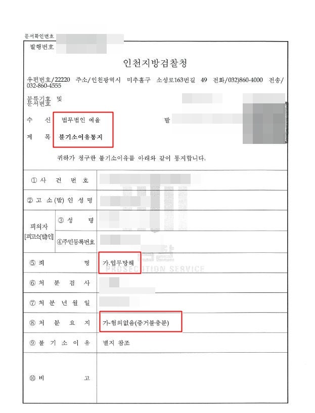 인천업무방해죄변호사 감정적으로 했던 행동 처벌을 앞둔 상황 해결은