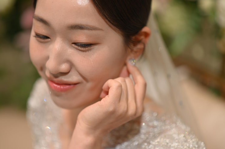  웨딩 헤어메이크업 청담러비 본식진행 후기 (feat. 가을뮤트, 속쌍커풀)