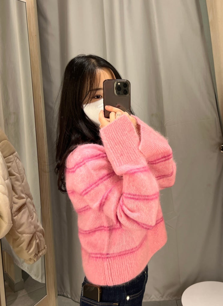 고급스러우면서 독특한 스타일링 H&M ㅣ 모헤어 니트 고급스러우면서 독특한 스타일링 H&M ㅣ 모헤어 니트