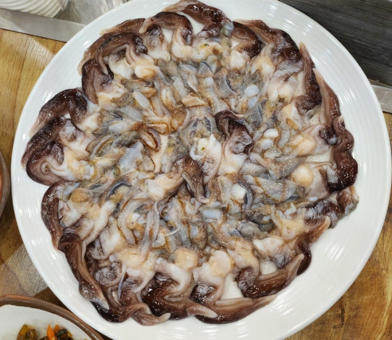 맛있게 담은 새조개 요리