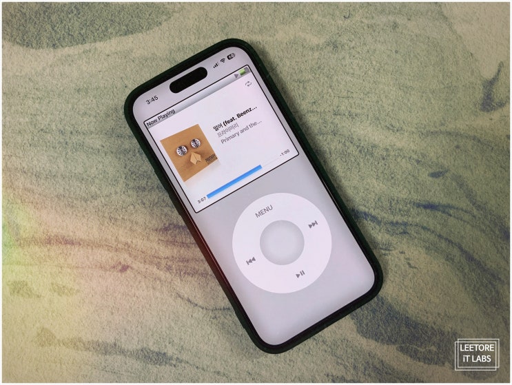 아이폰 아이팟 플레이어 : 레트로 감성 음악 듣기