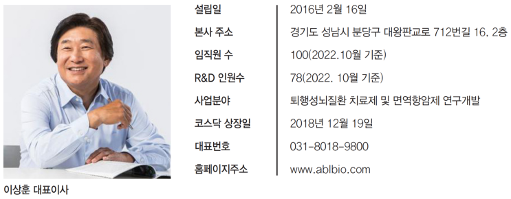  [의약정보] 에이비엘바이오, '이중항체'신약으로 글로벌 노크
