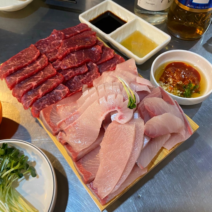  [영등포 광안리] 내돈내산대방어와 육사시미를 함께 먹을 수 있는 영등포 술집