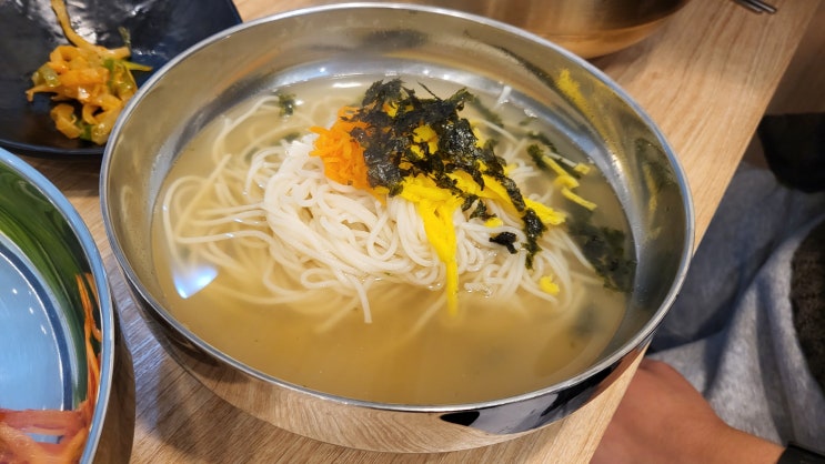 안양 아이에스비즈타워 맛집 비불차 신메뉴 잔치국수도 먹어봄