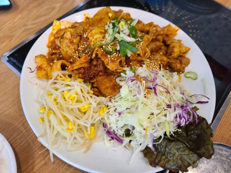  친절도 최고 부여 시골뚜부 두루치기 돈가스 맛집 말해뭐해