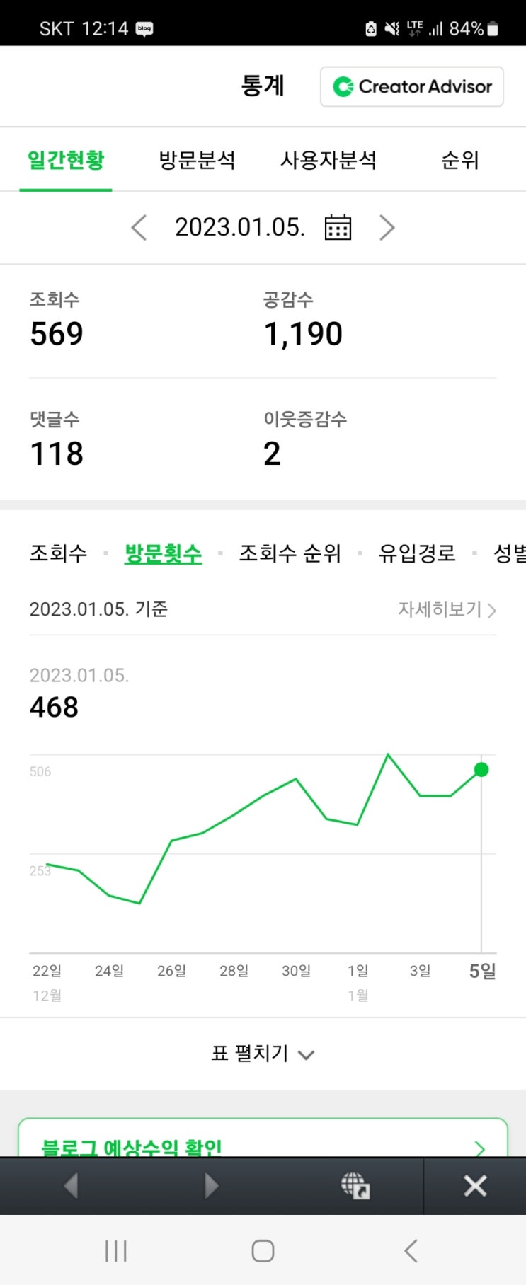  네이버 초보 애드포스트&수익 진행사항~! 직장인 투잡 나도 수익이???? 10일차 공개!