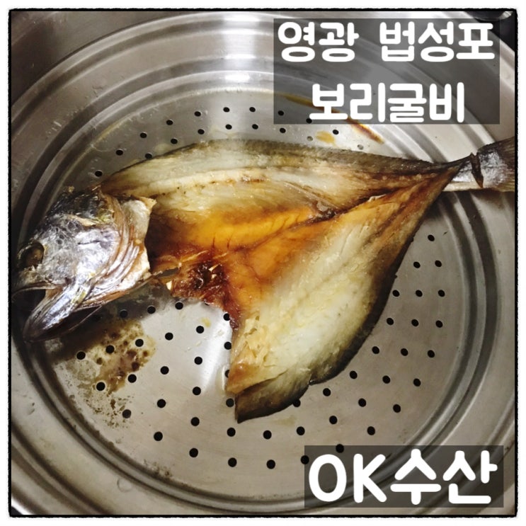OK수산 영광 법성포 보리굴비 굴비세트 찐보리굴비 맛 후기