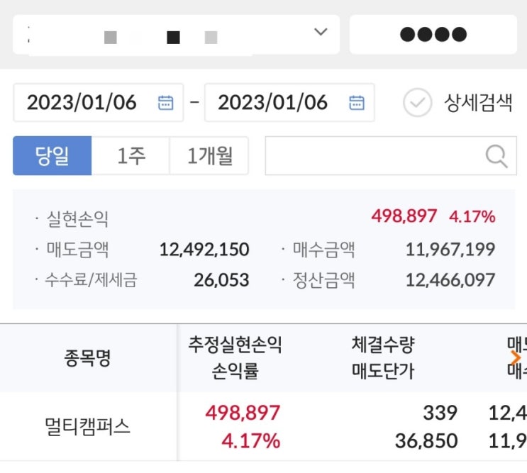  멀티캠퍼스 매도_ 배당락일을 비웃는 고배당 금융 관련 주 그리고 SK하이닉스, 삼성전자의 반등!