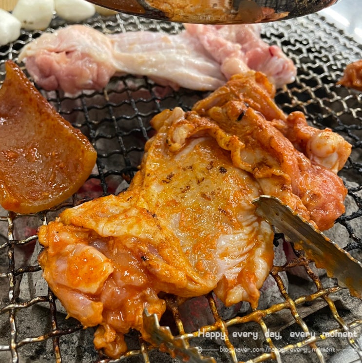  용인흥덕 숯닭무, 무한리필 닭갈비, 숯불에 굽는 닭갈비, 기대이상으로 너무 맛있다, 감동!!