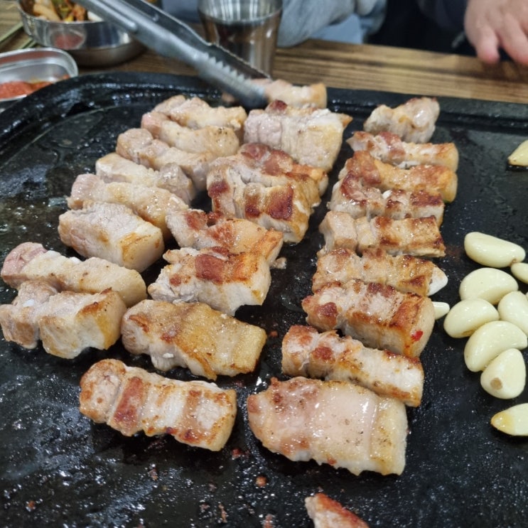  송현동 삼겹살 맛집 김바우삼겹살 진짜 맛있네요 정말