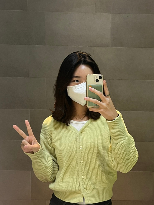  제니스튜디오 미사강변점에서 중단발 펌 했어요!