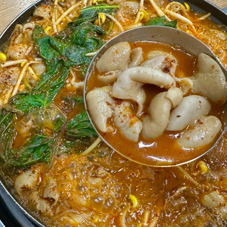  구월동 모래내시장 곱창전골 병천찹쌀순대 인천 모래내시장 맛집