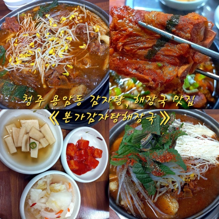  청주 용암동《본가감자탕해장국》 n번째 방문한 맛집! 해장국/감자탕/뼈찜