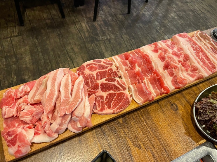  주안 고깃집 : 네모구이 , 주안 회식장소로 추천