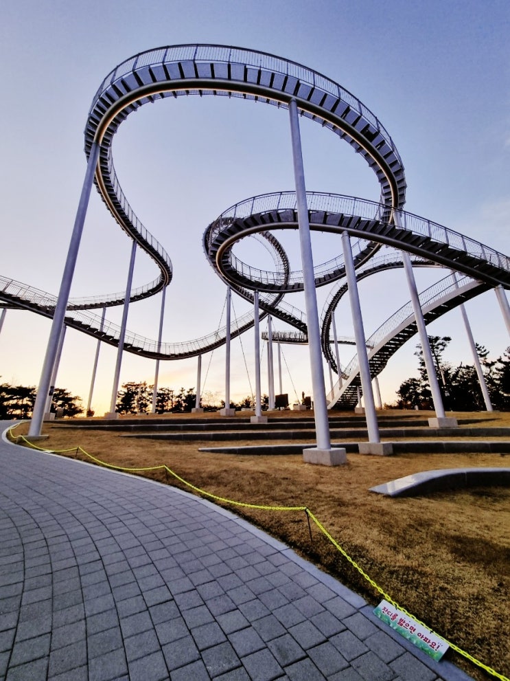  노을이 멋진 포항 스페이스워크 - 포항 가족여행 추천