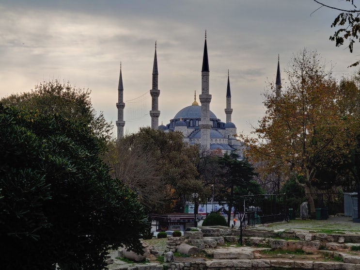 그리스, 튀르키예(터키) 패키지여행 : 4일차 (이스탄불 : 블루모스크 라는 애칭을 가지고 있는 술탄 아흐메트 모스크)