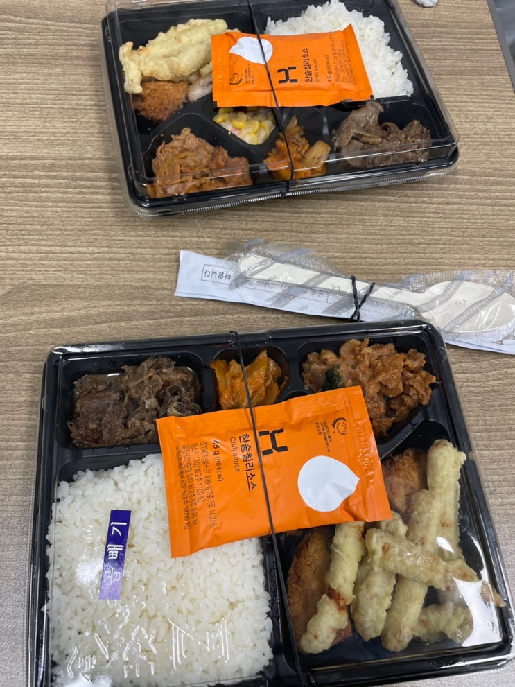  대전시청도시락 탄방동 둔산동 한솥도시락 점심 배달 시켜 먹기